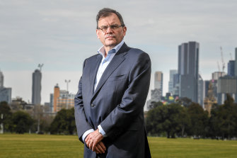 University of Melbourne Vice-Chancellor Duncan Maskell.