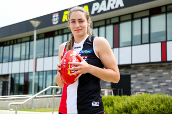 Lucy Burke will play for St Kilda’s AFLW side this season after an excellent season in the VFLW. 