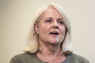 Karen Andrews’ anger when she spoke to the media on Tuesday could have fired up an entire government.