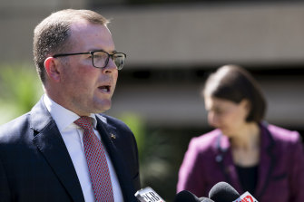 NSW Minister for Agriculture Adam Marshall.