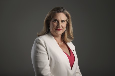 Senator Hollie Hughes has swapped smoking for vaping, and hopes to be off nicotine entirely early next year.