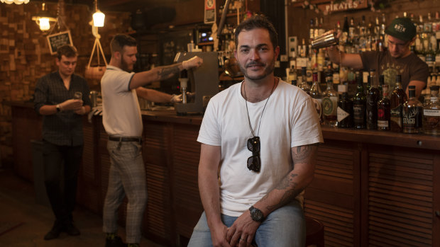 Bar owner Karl Schlothauer welcomed the state government's proposed reforms to liquor laws, but said pandemic restritions had decimated business at his three bars.