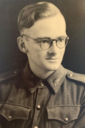 Norman Tulloh during World War II.