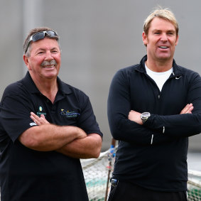 Rod Marsh and Shane Warne.