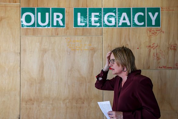 Jacinta Allan struggled to head off construction industry corruption allegations that dogged her leadership.