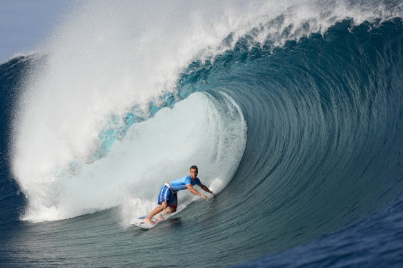 French Polynesia is hosting surfing for this year’s Olympics, but its flag did not float down the Seine.