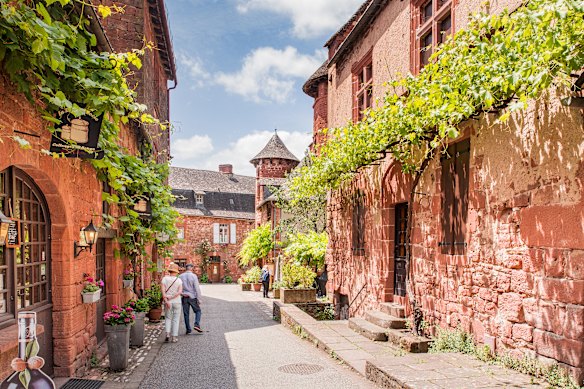Collonges-la-Rouge, one of France’s most picturesque villages.