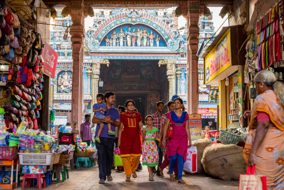 A market in Madurai.