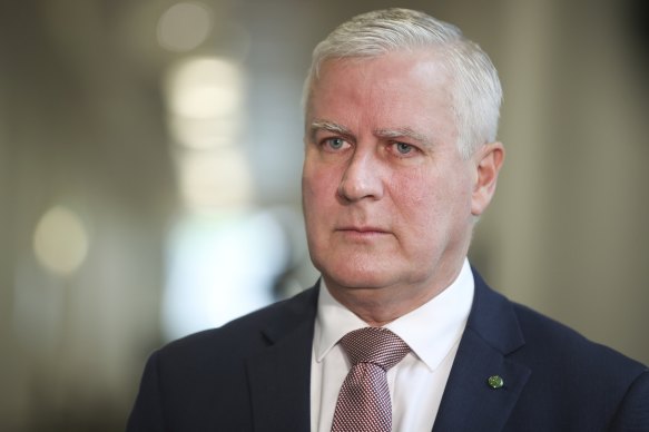 Michael McCormack is no longer leader of the Nationals. 