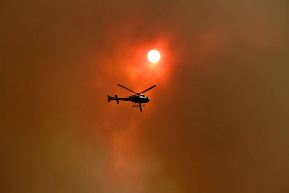 Smoke, dust and high temperatures were the norm for much of eastern NSW on Tuesday.