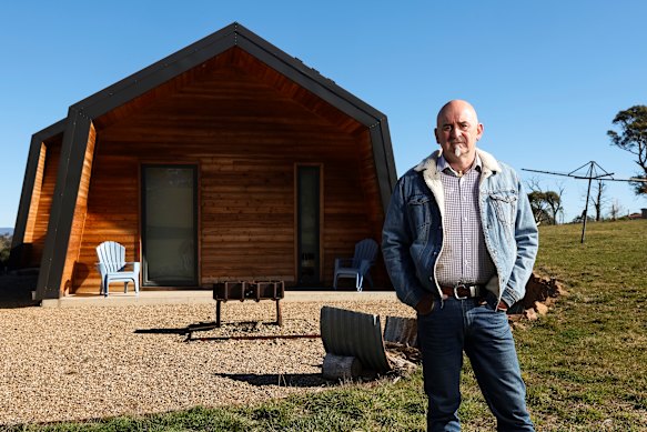 Business owner Olivier Kapetanakos supported efforts to bring more tourists to the Snowy Mountains in summer.