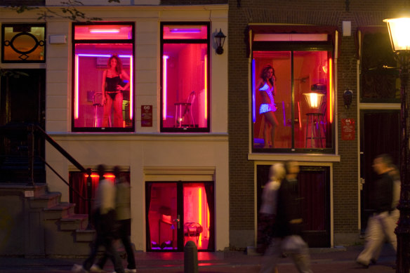 Sex workers in Amsterdam have had to rely on savings during the coronavirus lockdown.