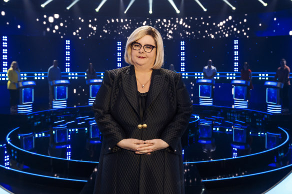 Magda Szubanski hosts The Weakest Link.