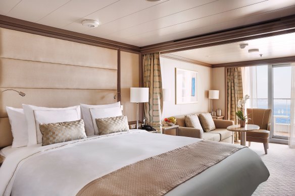 Ahead of its time … Silversea launched as the world’s first all-inclusive, luxury cruise line.