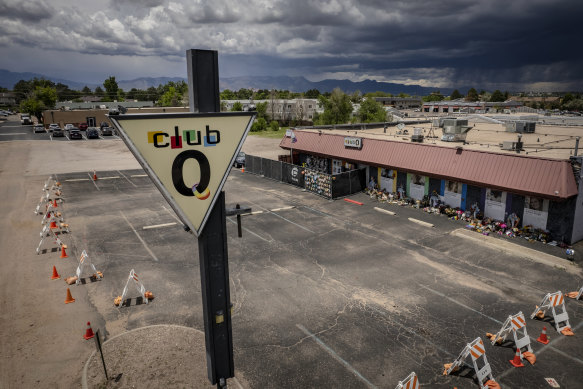 Club Q, the LGBTQ+ venue that was the site of a deadly 2022 shooting that killed five people.