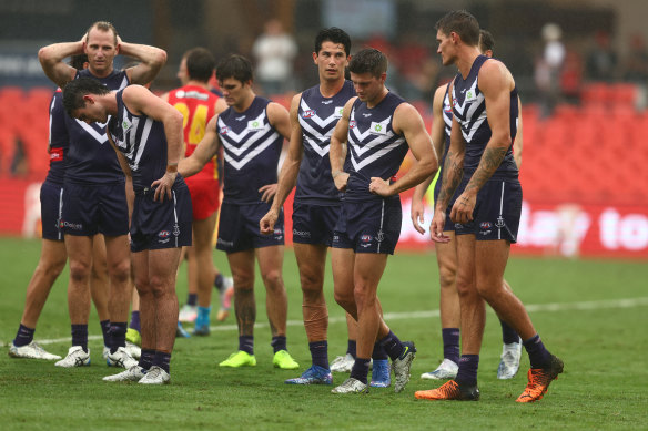 Fremantle managed just four goals.