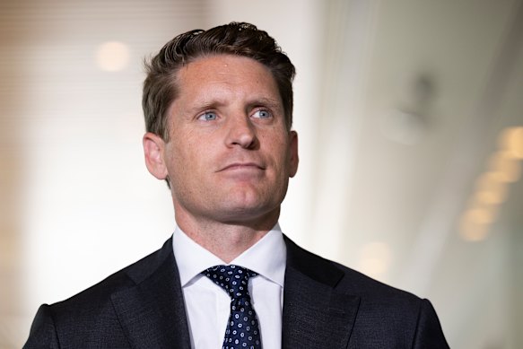 Andrew Hastie quit as the Coalition’s home affairs spokesman on Friday.
