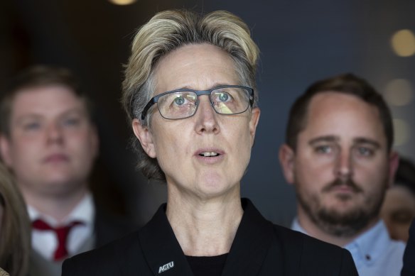ACTU Secretary Sally McManus supports reforms to stage 3 tax cuts.