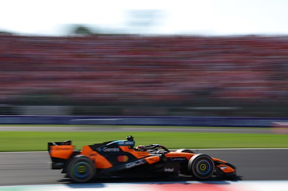 Oscar Piastri came close to securing a podium but fell short. 