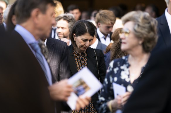 Former NSW premier Gladys Berejiklian was among those remembering the prominent barrister.