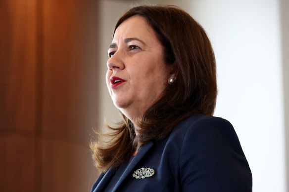 Queensland Premier Annastacia Palaszczuk announces that the state's bid to host the 2032 Olympic Games will go ahead.