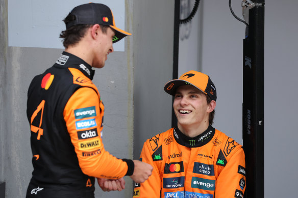 Lando Norris and Oscar Piastri debrief the Chinese Grand Prix.