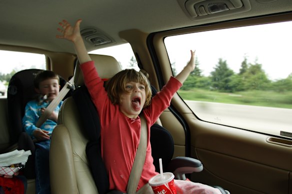 Travelling with children can be challenging no matter what you’re driving.