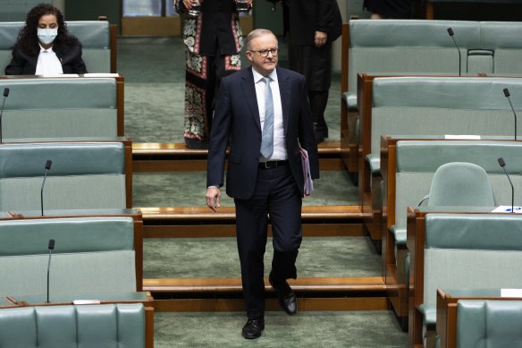 Prime Minister Anthony Albanese slammed the opposition’s response to the budget. 