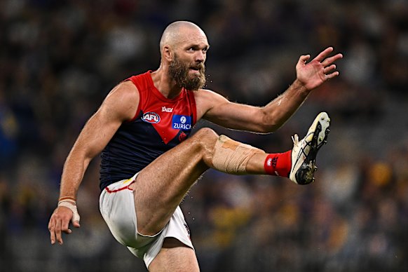 Melbourne star Max Gawn.