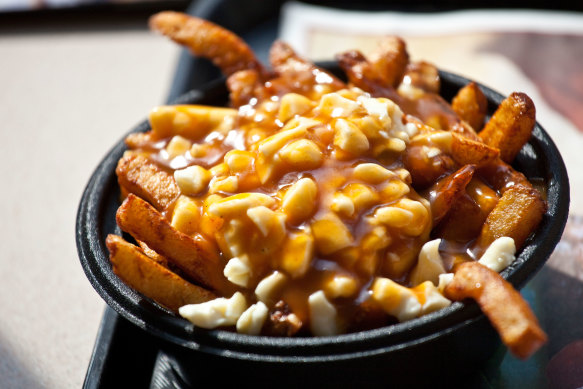 Poutine: a delicious hot mess.