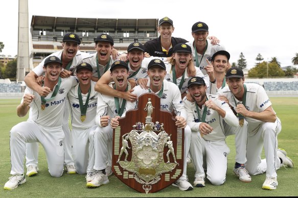 WA broke a 23-year drought by winning the Sheffield Shield final at home in Perth.