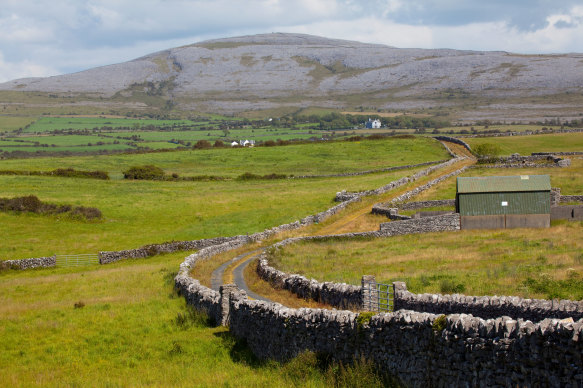 Hills near Ballyvaughan. 