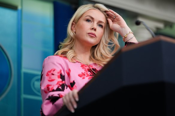 La portavoce della Casa Bianca, Karoline Leavitt, ha affermato che la riapertura dello Stretto è qualcosa a cui l’amministrazione sta “lavorando”.