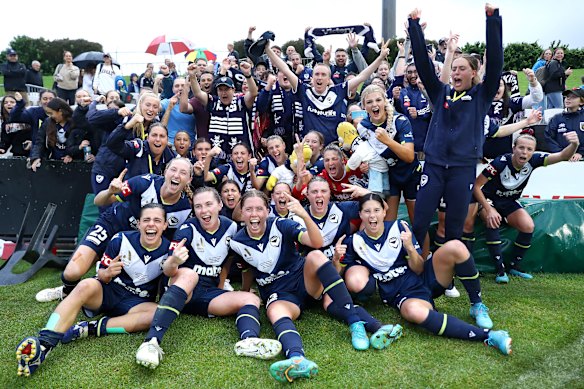 Triumph: Victory get the party started.