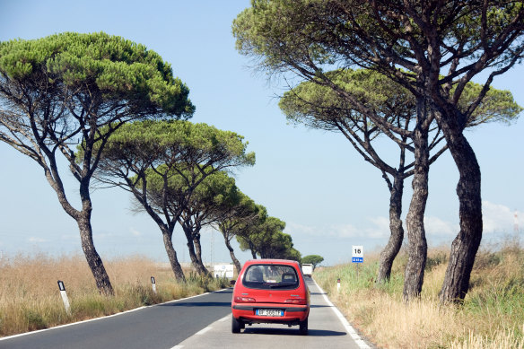 Driving in Italy can be challenging.