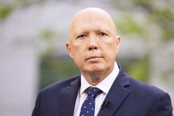 Opposition Leader Peter Dutton.