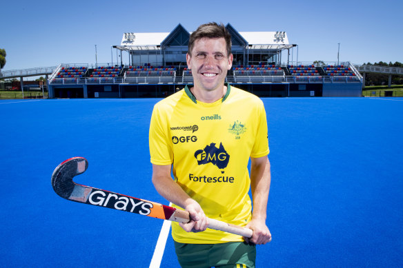 Eddie Ockenden in Adelaide ahead of his 400th game for Australia last year.