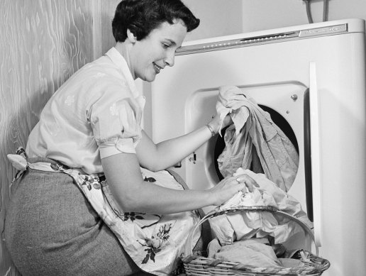 A new home appliance in the 1950s cost a lot more.