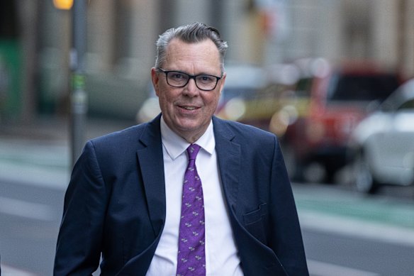 John Dewar told ICAC that he did not expect any problems separating his role as interim Vice-Chancellor from other KordaMentha roles. 