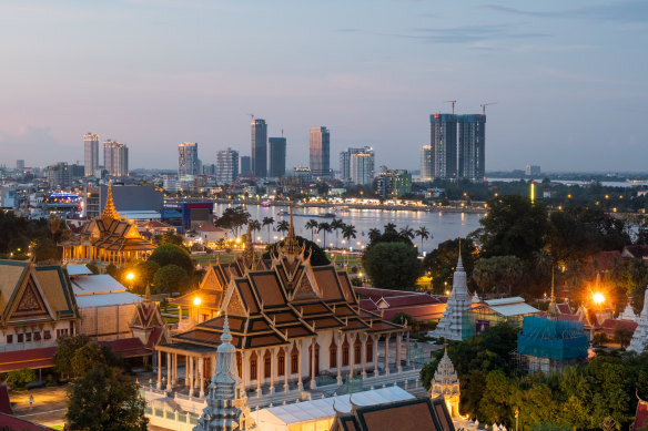 Cambodia’s capital Phnom Penh starts to resemble Bangkok as infrastructure accelerates.
