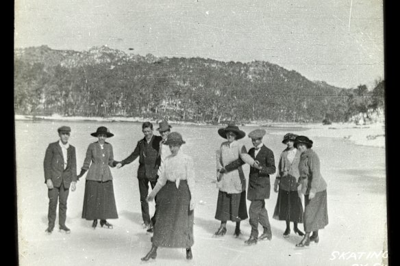 Lake Catani was once popular among ice-skating enthusiasts. Climate change means it has not frozen hard since the 1960s.