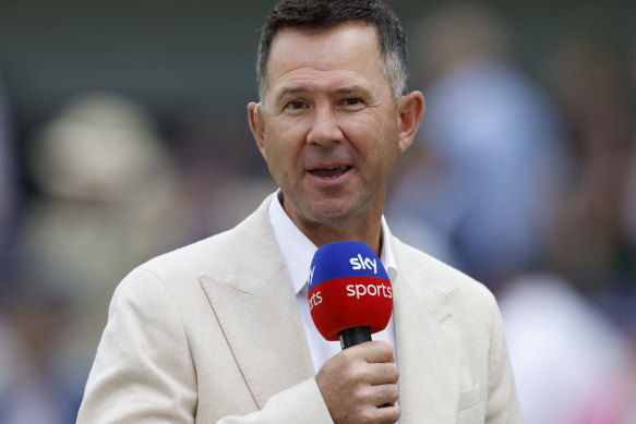 Ricky Ponting is almost as good with a microphone as he was with a bat.