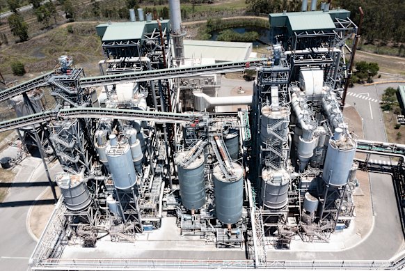 The Redbank power station has been shut since 2014.