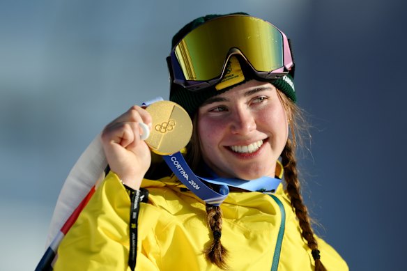 Olympic snowboard cross champion Josie Baff.