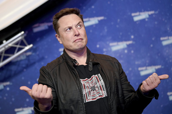 Tesla CEO Elon Musk.