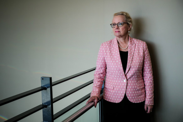 Sunnyfield chief executive Caroline Cuddihy fronted the disability royal commission on Wednesday.