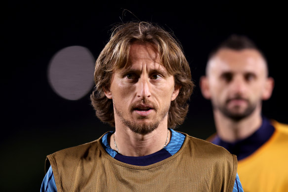 The mercurial Luka Modric has guided the Croatians to within one game of a second straight World Cup final appearance.