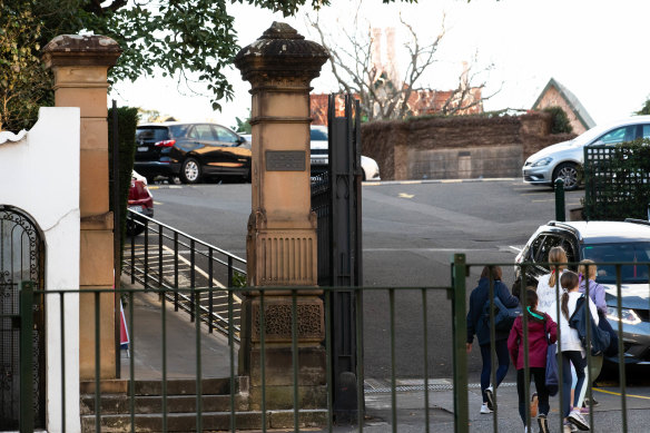 Ascham School on New South Head Road in Edgecliff.