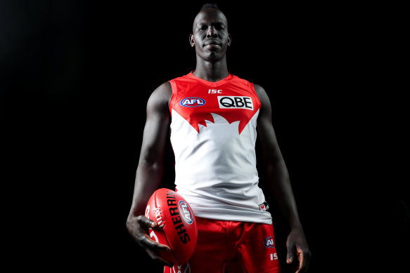 Aliir Aliir has played his last game in red and white.