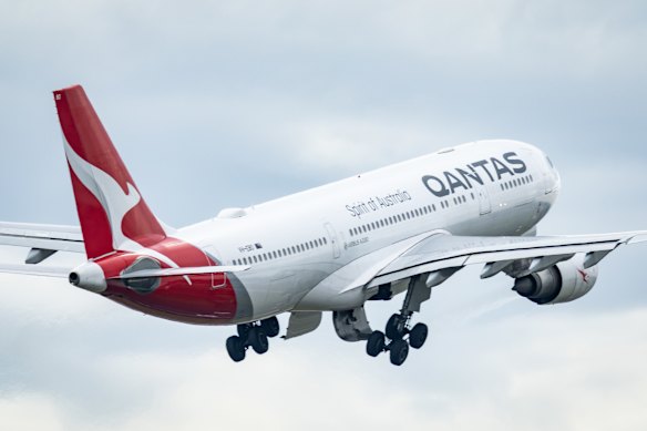 The fuel price shock is eating into Qantas’ profits.
